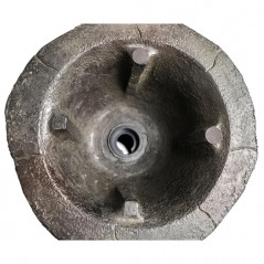 Extra Small Stacked Slate Urn 24-inch