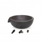 Spillway Bowl Iron Ore – 19″ Dia (49 cm) Spillway Bowl Iron Ore – 19″ Dia (49 cm)