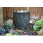 Stacked Slate Spillway Wall 32″ Landscape Fountain Kit