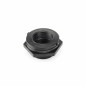 Black Poly Bulkhead Fitting 2-inch
