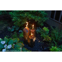 Fire and Water 3-Piece Basalt Torch System