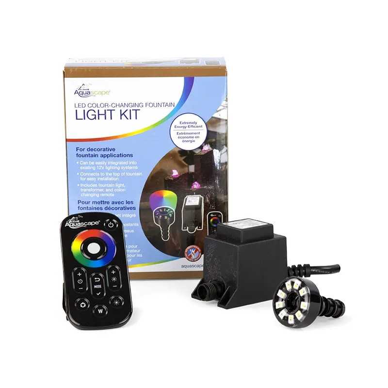 Color-Changing Fountain Light Kit