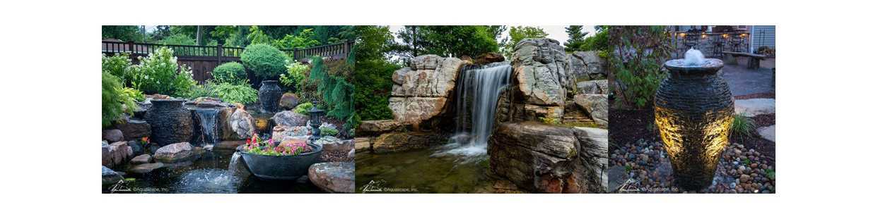 Decorative Water Features, Outdoor Fountains - Aquascape