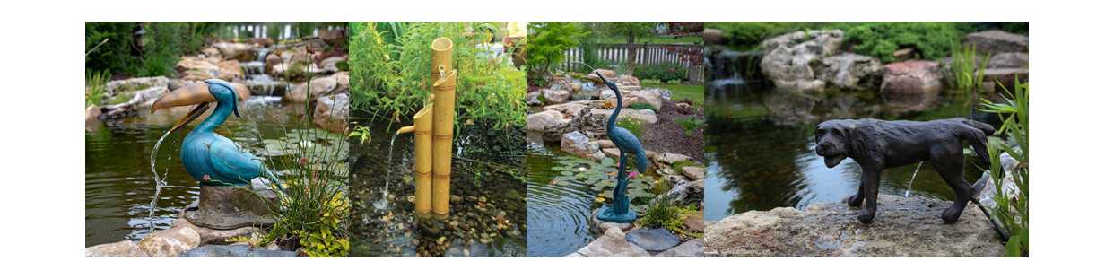 Aquascape Fountain Spitters | Pond Supplies | Aquascapeny.com